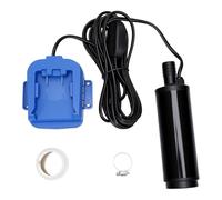Eujgoov Pompe de Transfert D'Eau Sans Fil, 635 Gallons par Heure, 16 | Submersible, ABS, Filtre à Sédiments, Raccord de Tuyau 3/4 in, Couvertures de Piscine, Usage de Jardin, Bassins, Compatible