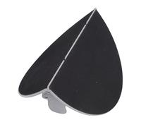 Eujgoov Ponceuse D Angle pour Cloison Seche, Outil Manuel Semi Circulaire | Construction ABS Robuste, Poignée Antidérapante, Dos Auto-agrippant 9 Po