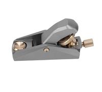 Eujgoov Raboteuse à Bois à Angle Bas, Lame de 22 Mm, épaisseur de 2,8 Mm, Angle de Travail de 33 Degrés, Construction en Alliage D'aluminium et en Laiton, avec Poignée Ergonomique, pour