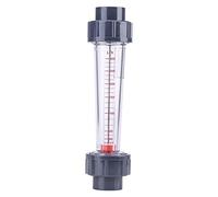 Eujgoov Rotamètre d'eau à Tube en Plastique LZS25, Débitmètre Résistant aux Alcalis pour l'industrie Chimique, Mesure 300-3000L/H pour une Durable des Liquides
