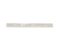 Eujgoov Spiral Binding Coils 19mm Nylon Coated Iron Double Wire Bindings | Bobines de reliure en spirale, 19mm, revêtement en Nylon, Double fil de fer, pas de 3 à 1, 34 dents, peut contenir 180