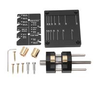 Eujgoov Système de Guide d'affûtage Kit d'affûtage de Ciseau Outil à Main en Alliage 'aluminium Kit ' de Ciseau pour le Travail du Bois Angle de Gabarit Fixe Réglable Burinage de Précision