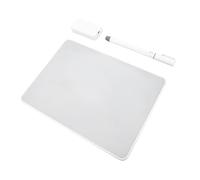Eujgoov Tableau D'écriture Magnétique A5 avec Stylo Magnétique de 0,8 Mm et Gomme Coulissante pour Griffonner des Listes de Notes sans Gâchis à la Maison, à L'école et au Bureau