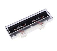 Eujgoov Vu Mètre Testeur de Niveau Audio, P 78WTC Mètre DB Précis, avec | Construction en ABS Premium, Rétroéclairage LED Blanc, Impédance de 650 Ω, Sensibilité de 500 μA, Compatible Conversion