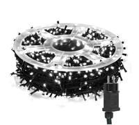 Eulenke 200M 1000LEDs LED Guirlande Lumineuse Extérieur Intérieur Jardin Éclairage Noël 8 modes Blanc Froid