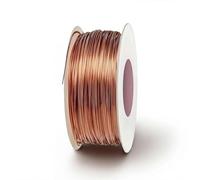 Eulihent Fil de Cuivre Pur Diamètre 1mm Longueur 20m Souple Nu pour Electroculture Jardinage Culture Plantes Soudure Artisanat et Experience