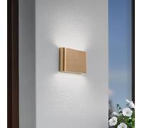Euluna Applique mural extérieur LED Semi M Nowodvorski Lighting, doré, Aluminium, Applique Exterieur LED