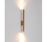 Euluna Applique murale Laser Nowodvorski Lighting, dimmable, doré, Salon / Salle à manger, Métal, Moderne, Applique Murale