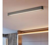 Euluna Plafonnier Soft Nowodvorski Lighting, noir, Salon / Salle à manger, Aluminium, Moderne, Plafonnier