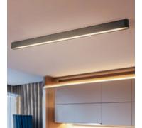 Euluna Plafonnier Soft Nowodvorski Lighting, noir, Salon / Salle à manger, Aluminium, Moderne, Plafonnier
