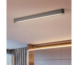 Euluna Plafonnier Soft Nowodvorski Lighting, noir, Salon / Salle à manger, Aluminium, Moderne, Plafonnier