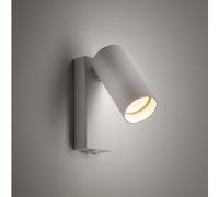 Euluna Spot mural FOURTY, blanc, hauteur 17 cm, métal, GU10 FOURTY Nowodvorski Lighting, blanc, Salon / Salle à manger, Métal, Moderne, Spot