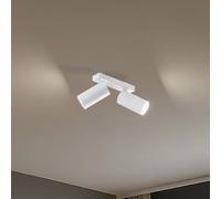 Euluna Spot pour plafond Mono II, à 2 lampes, blanc, 31 cm de long, GU10 II Nowodvorski Lighting, dimmable, blanc, Salon / Salle à manger, Métal, Moderne