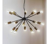 Euluna Suspension luminaire Rod Nowodvorski Lighting, dimmable, noir, Salon / Salle à manger, Métal, Moderne, Suspension
