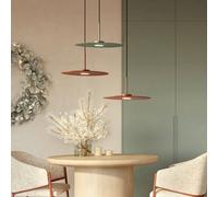 Euluna Suspension luminaire Simone Nowodvorski Lighting, dimmable, bleu, Salon / Salle à manger, Métal, Moderne, Suspension