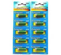 EUNICELL - Lot de 10 piles 23A EUNICELL - 12V Alcaline - MN21 A23 LRV08 E23A G