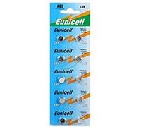 EUNICELL - LOT DE 10 PILES AG2 D396 SR59W LR726 RW411 1.5V Alcaline G