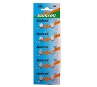EUNICELL - LOT DE 10 PILES AG3 / 392 / LR41 / SR41SW 1.5V Alcaline G