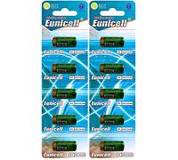 Eunicell Lot de 10 Piles alcalines 4LR44 Équivalent 4G13/PX28 6V