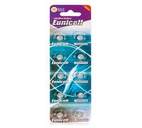 Eunicell Lot de 10 piles bouton alcalines AG5 Type LR48 LR48SW LR754 LR754SW SR754W 309 393