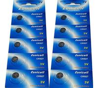 Eunicell Lot de 10 piles bouton Lithium 3v CR927 [Camera]