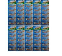 EUNICELL Lot de 100 piles AG13 LR44 A76 1.5V