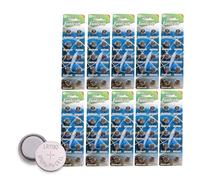 Eunicell Lot de 100 piles bouton haute qualité AG10 LR54 LR1130 L1131 SR1130W 389 G10