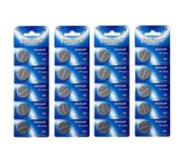 EUNICELL - Lot de 20 PILES Lithium CR2016 3 volts G