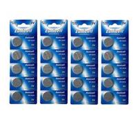 EUNICELL - Lot de 20 PILES Lithium CR2025 3 volts G