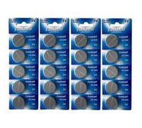 EUNICELL - Lot de 20 PILES Lithium CR2450 3 volts G