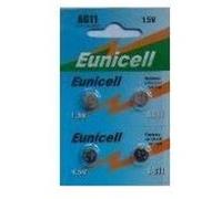 EUNICELL - Lot de 4 PILES AG11 362 361 LR721 SR721 SR721SW sr720 SR58 G
