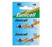 EUNICELL - Lot de 4 PILES AG2 D396 SR59W LR726 RW411 1.5V Alcaline G
