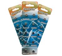 Eunicell Lot de 50 Piles AG4/LR626/377/SR626/606 pour Montre