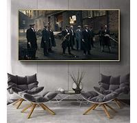 EUpMB Impression sur Toile Peinture Murale Art Nordiques et Photos murales pour décor, Peaky Blinders Moive Peaky Blinders Le Film 50x100cm sans Cadre K251