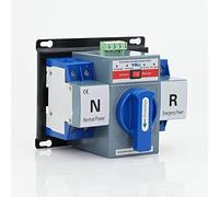 EUPXRHY Inverseur de Source Monophasé 63A 2P 4P, Commutateur de Transfert Automatique à Double Alimentation Interrupteur de Transfert Automatique Disjoncteur Inverseur