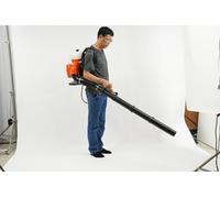 EurHomePlus Souffleur ergonomique avec extérieur de 41,5 cc | Boîtier léger en plastique et aluminium, idéal pour les travaux de jardinage, utilisation polyvalente, montage rapide
