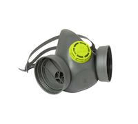 EURMASK DUO Demi-masque bi-filtres Gris/Jaune