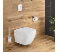Euro Ceramic Cuvette WC suspendue, blanc alpin + abattant softclose (39328000+39330001-lm)