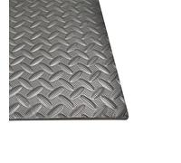 Euro Marketing Manufacturing 1 Tapis Isolant Anti-Vibrations et antidérapant, Caoutchouc, Noir, Unique
