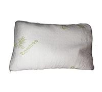 EURO MARKETING MANUFACTURING - Bamboo Pillow Coussin de lit en Mousse à mémoire de Forme et Fibre de Bambou