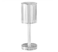 EURO MARKETING MANUFACTURING Crystal Lampe LED de table avec commande tactile, unique
