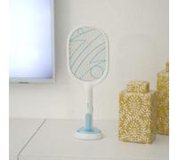 Euro Marketing Racchetta elettrificata per insetti Raquette moustiques Flash Away, Blanc