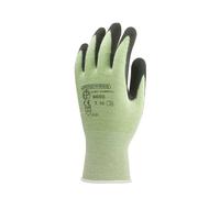 Euro Protection-Gants de travail en fibre de bambou et spandex/nylon de qualité paume enduit en couleur noir nitrile. manchette elastico. Conf. 10 pa.