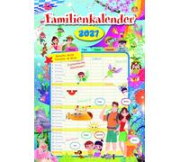EURO PUBLISHING: Calendrier familial 2027, 1 cm, 29 x 44 cm, version allemande