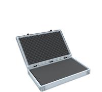 Eurobox 600 x 400 x 90 mm avec mousse alvéolée et couvercle à charnières