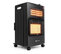 Eurocatch Chauffage Gaz et Électrique 2-en-1-4200 W et 1200 W - Mobile
