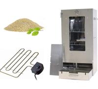 Eurocatch - Kit de fumage - Magnum - avec spirale électrique - Thermostat - Sciure de fumage