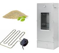 Eurocatch - Kit pour fumer - Modèle "Big One" - avec spirale électrique - Thermostat - Sciure de bois pour fumage, 4 litres
