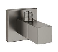 Eurocube robinet d'arrêt équerre 1/2″, hard graphite brossé (G22012AL0)