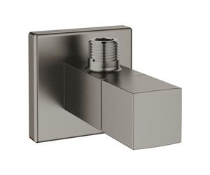 Eurocube robinet d'arrêt équerre 1/2″, hard graphite brossé (G22012AL0)